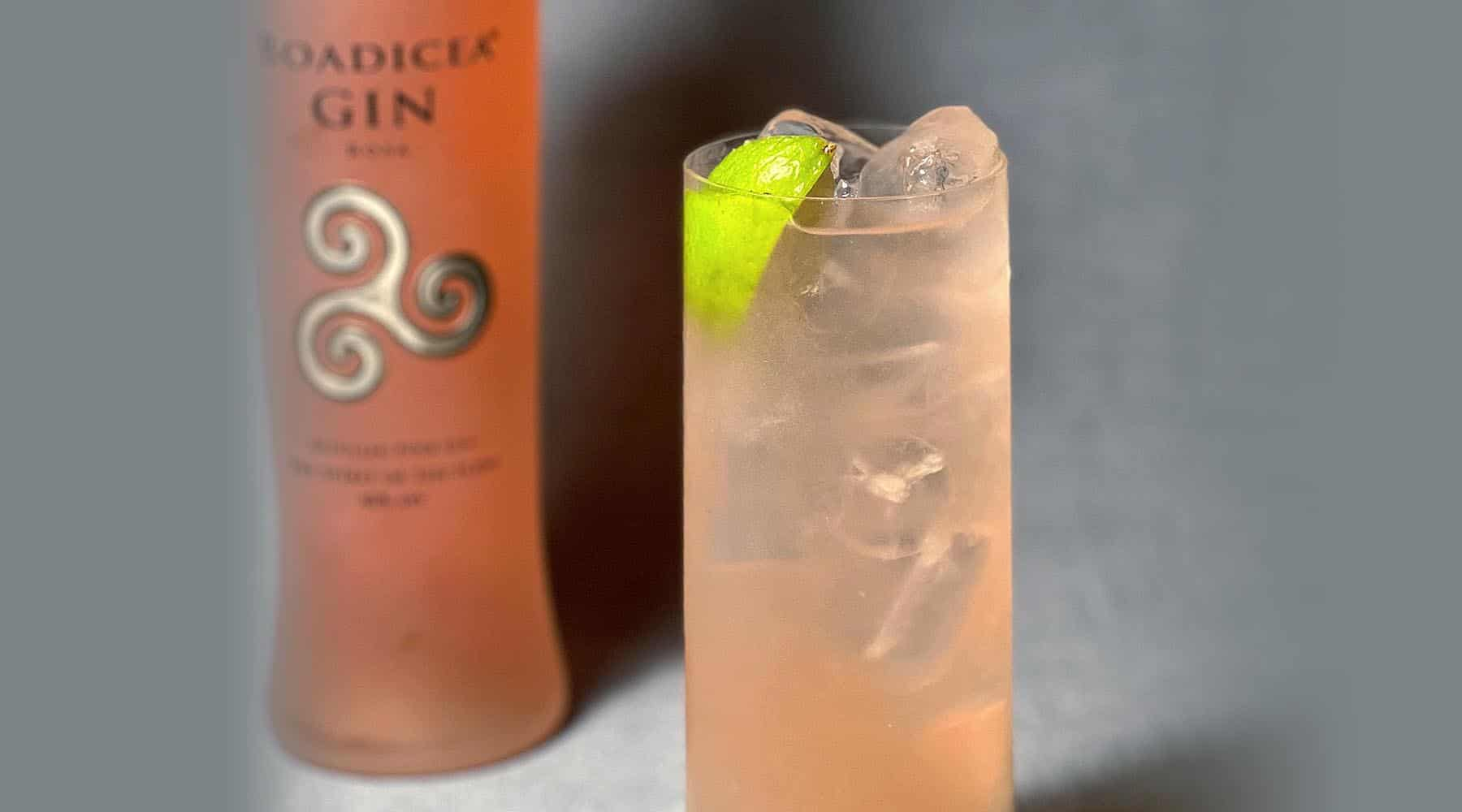 Boadicea® Gin - Rosa - Rosa Collins